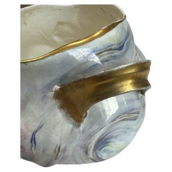 Antique Carl Knoll, Carlsbad, Austria Art Nouveau Porcelain Bowl ca. 1900 - Picture 12 of 15